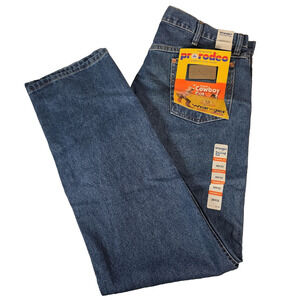 Wrangler 13MWZ Cowboy Cut Jeans Men's 36x32 Original Fit Blue Denim NWT USA